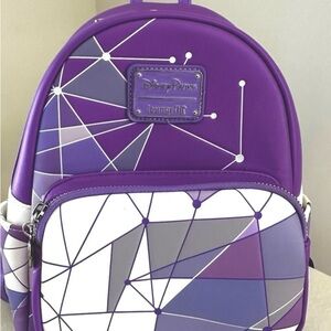 Loungefly Purple wall Disney parks backpack